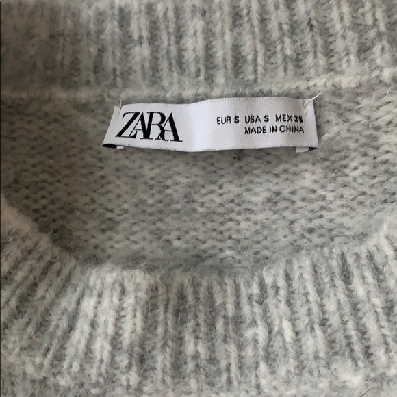 Grey Chunky Zara Sweater - Picture 3 of 3